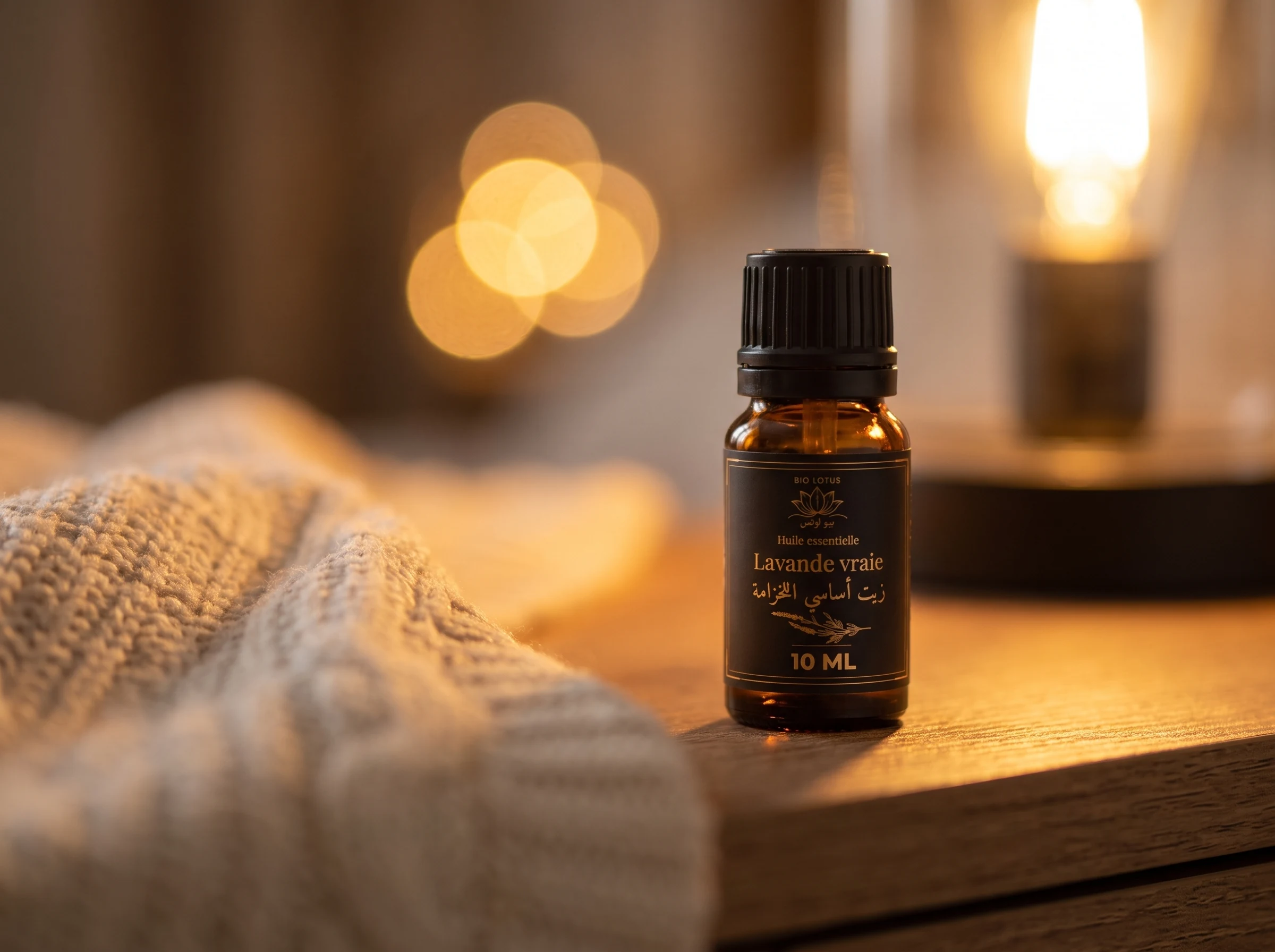 Huile essentielle de lavande pour un sommeil serein Bio Lotus